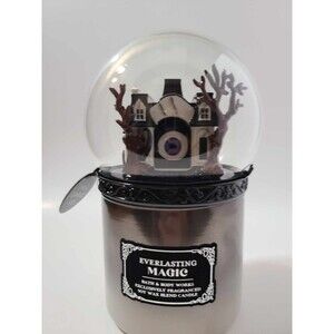 Bath & Body Works Halloween 2024 Everlasting Magic Candle Haunted House Lid NEW